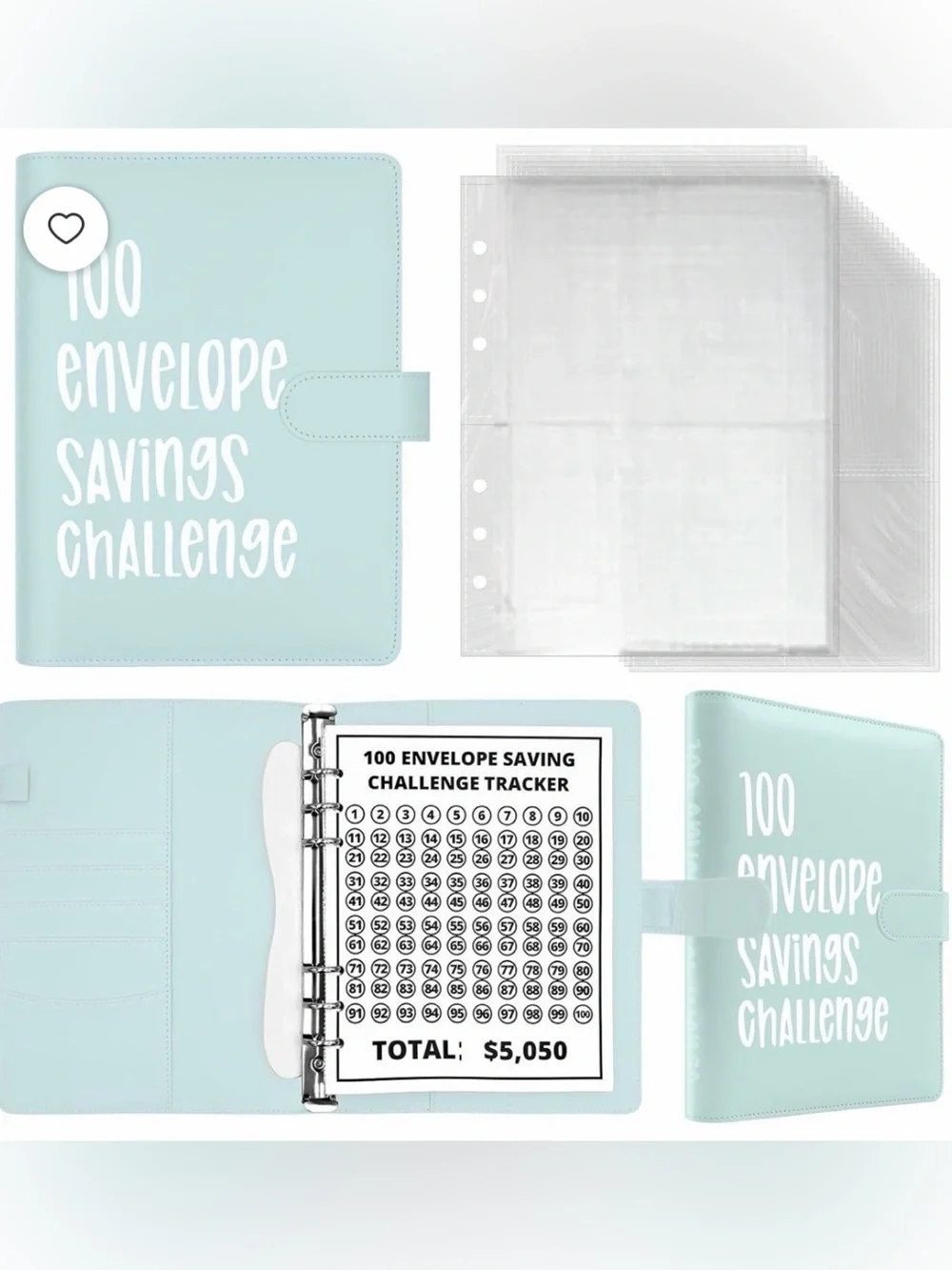 100 Envelope Savings Challenge
